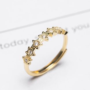 星のリング　ほし　SILVER　0443