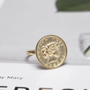 コインのリング　SILVER　0445