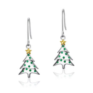 クリスマス限定のオシャレなツリーや雪の結晶のアクセサリー