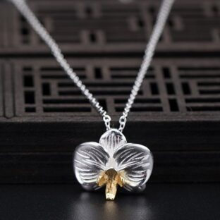コチョウランのペンダント 胡蝶蘭 SILVER 0253