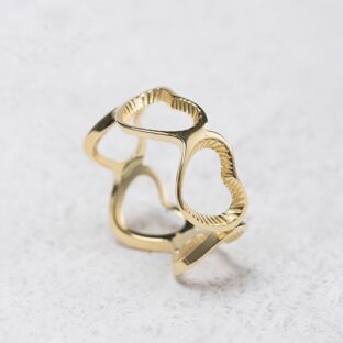 ハートのリング　SILVER　0437