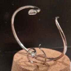 【ジュエリーオーダーメイド】蛇のリング＆バングル