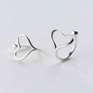 非公開: イヤーカフ　ハート　シンプル　かわいい　i007