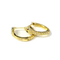 【ジュエリーオーダーメイド】K18YG蛇のピアス