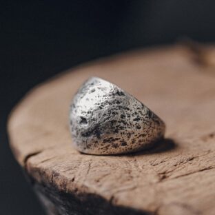 坊主リング メンズ レディス シルバー 自分にご褒美 R103