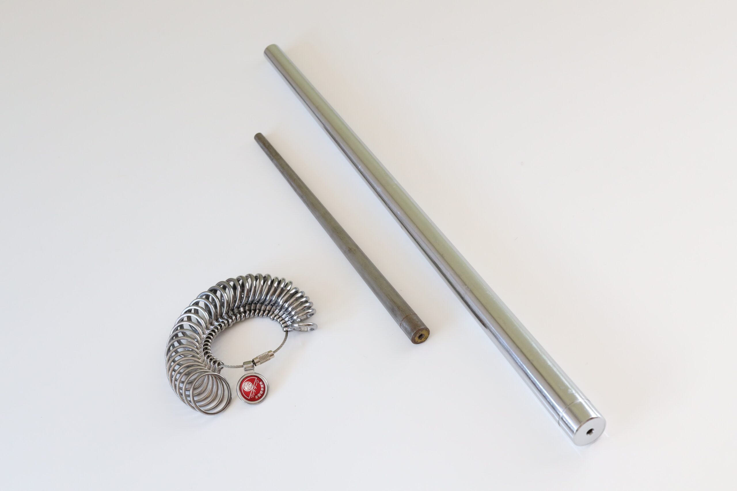 ジュエリー制作用道具　芯金、サイズゲージ