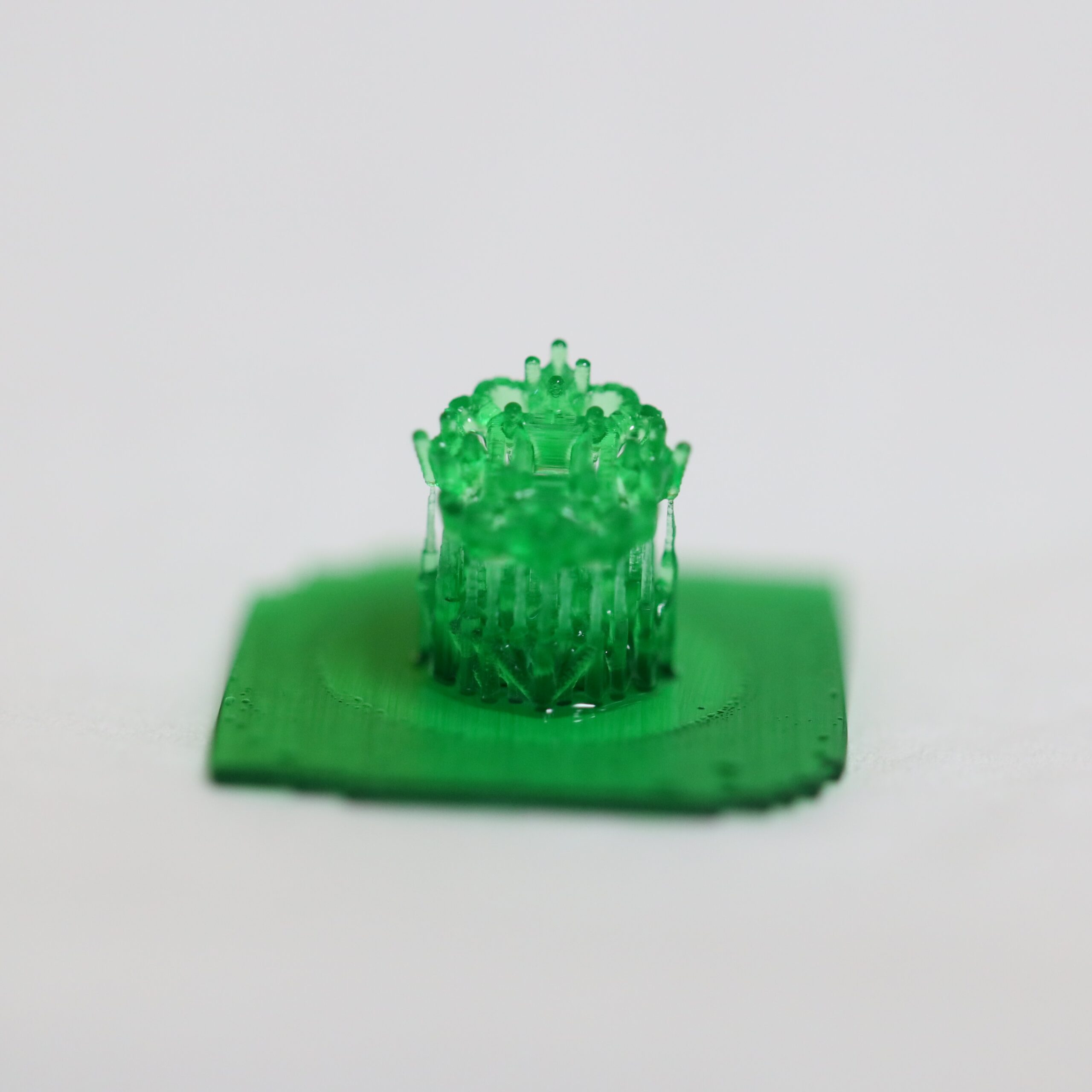 実際３Dプリンターを使い、出力します