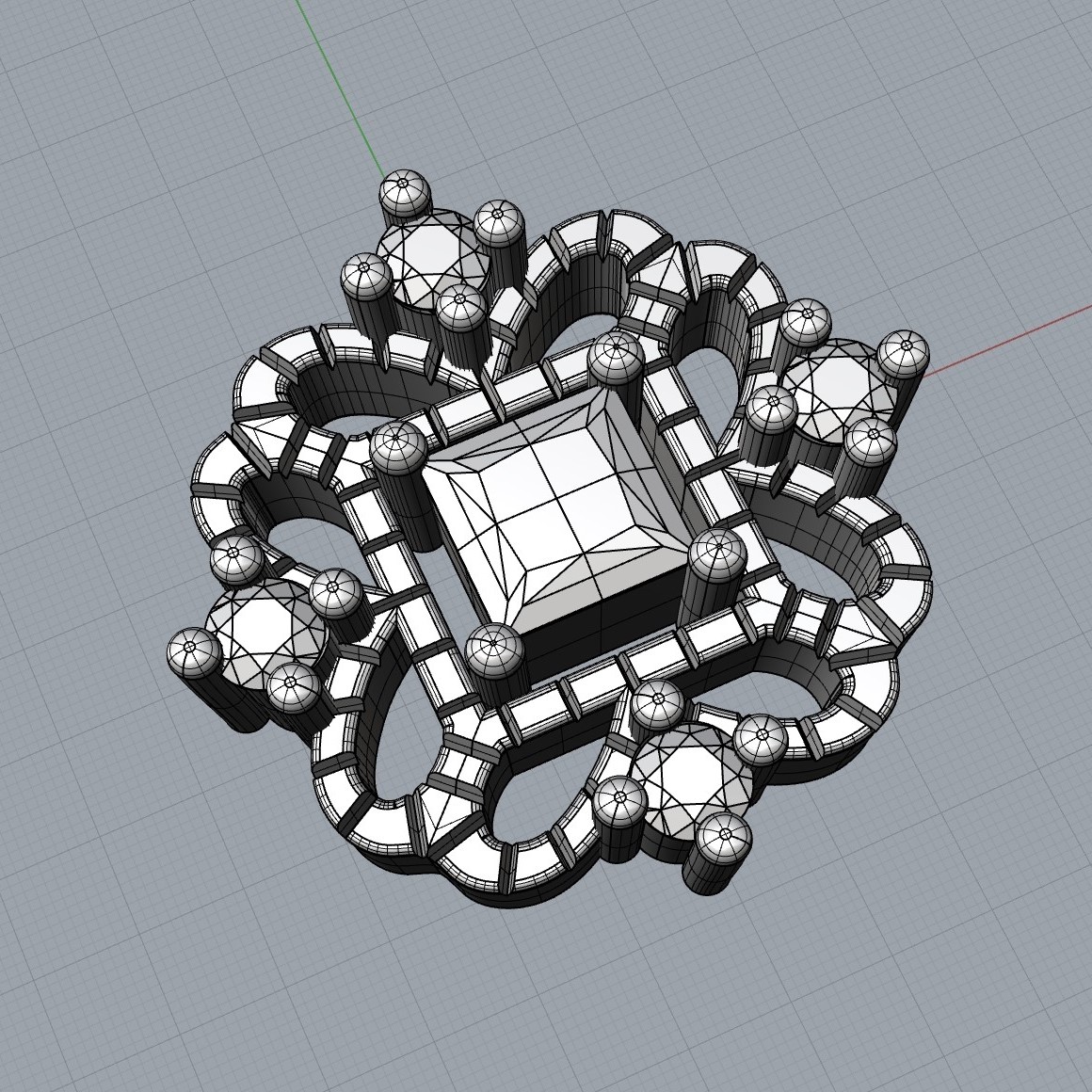 テクスチャーを入れて完成!