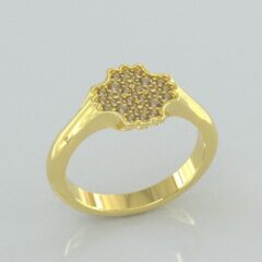 【ジュエリーの知識】ストーンセティング(石留め)の種類の紹介　彫留め編