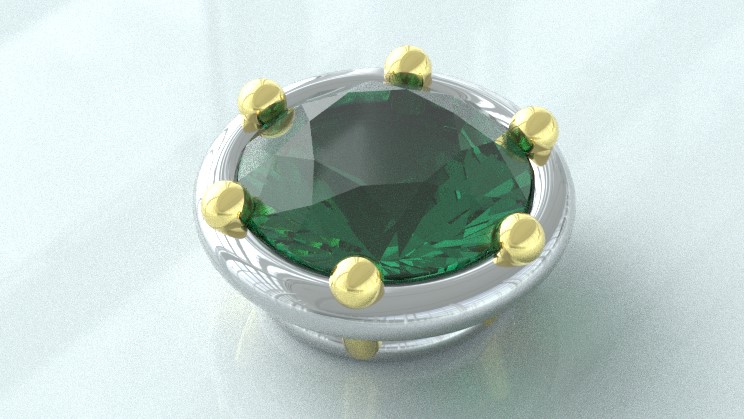 ジュエリー　爪　球体