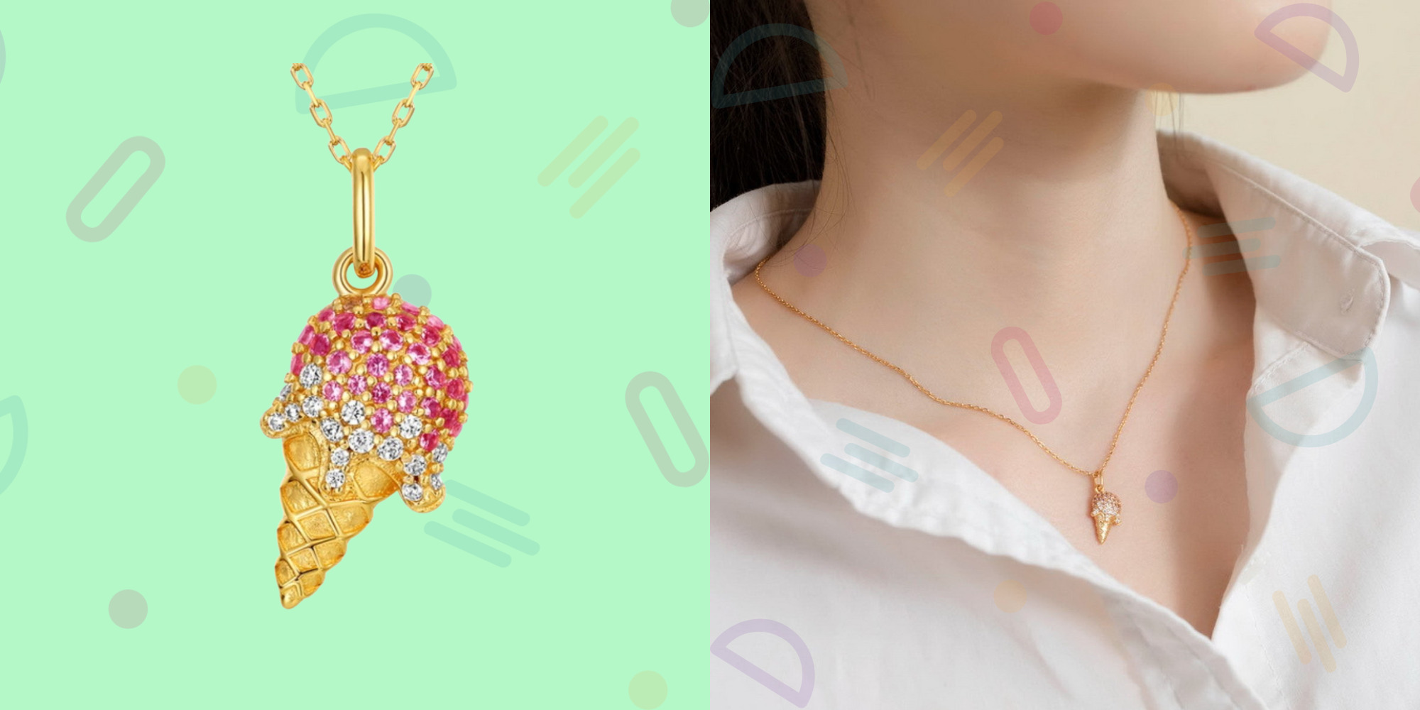 アイスのペンダント