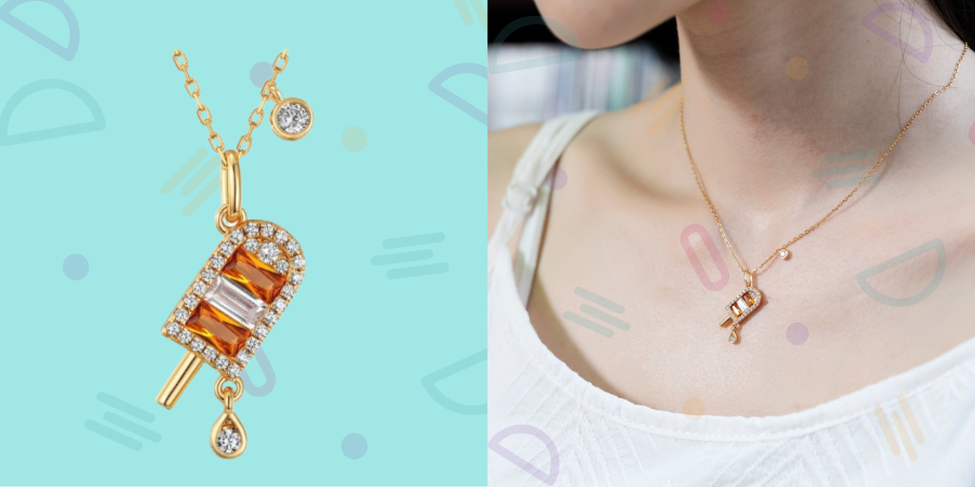 アイスのペンダント