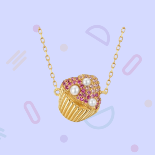 ケーキのペンダント SILVER 0517