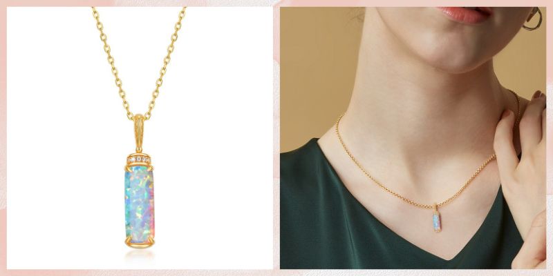 シンプルなペンダントネックレスが30代女性に人気