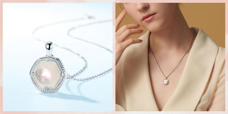 パールを使ったエレガントなネックレスは大人の女性にぴったり