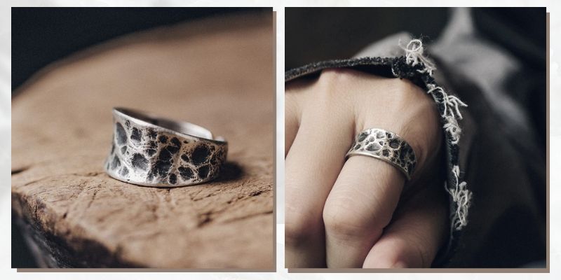 コーディネートを選ばない指輪