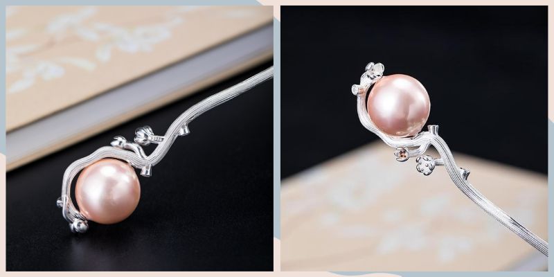 梅の花のかんざし