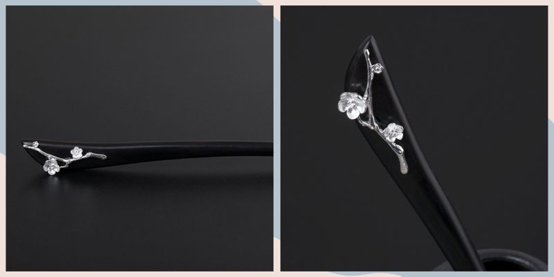 梅の花のかんざし