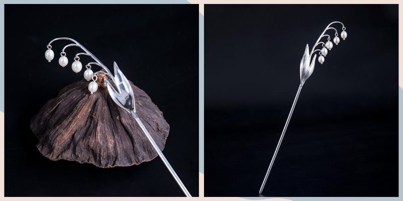 すずらんのかんざし