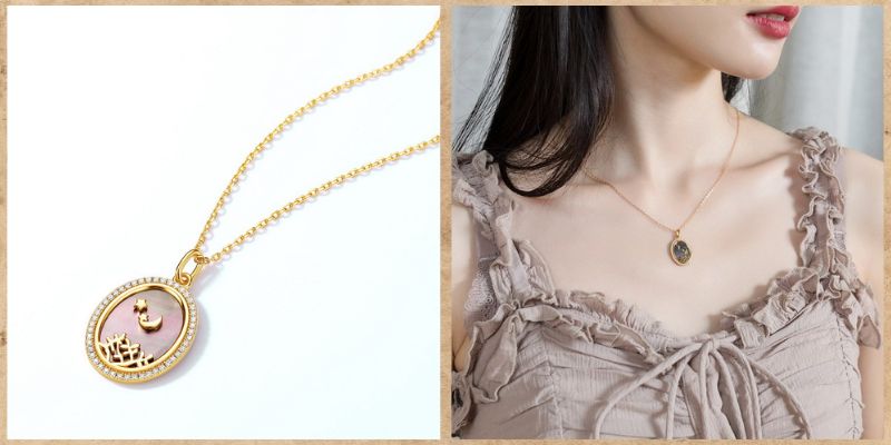 星空のネックレス