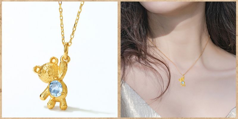 くまちゃんネックレス