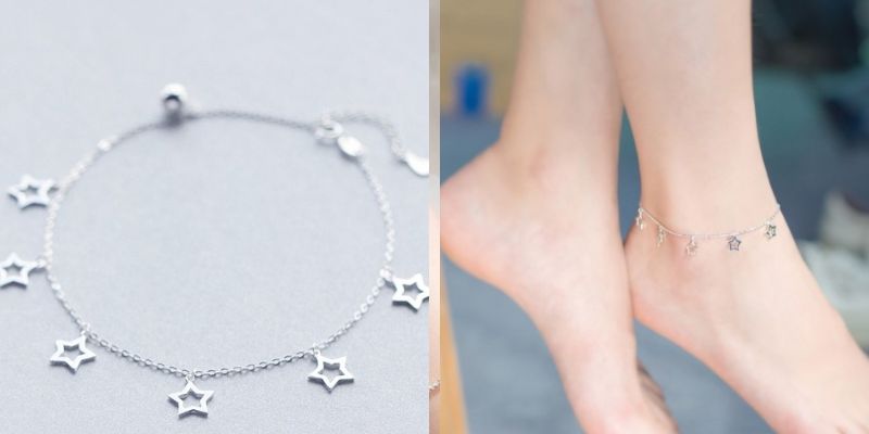 アンクレット　ブレスレット　スネークチェーン　海　夏　0357