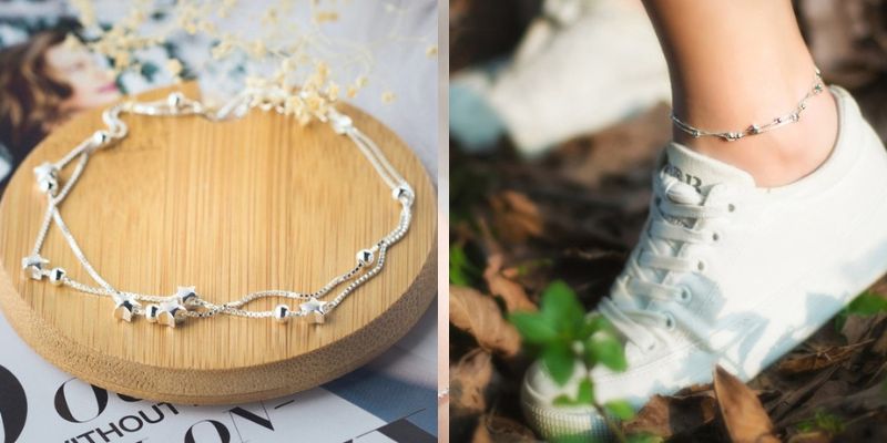 星のアンクレット　可愛い　夏　海　0351