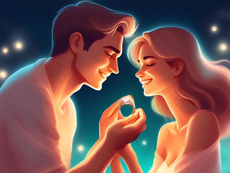 彼女への特別な指輪の贈り方