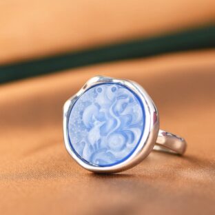 九尾の狐のリング – 古代の伝説と現代のデザインが融合した逸品 R336