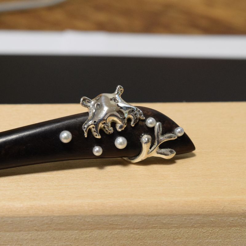 完成 メンダコのかんざし