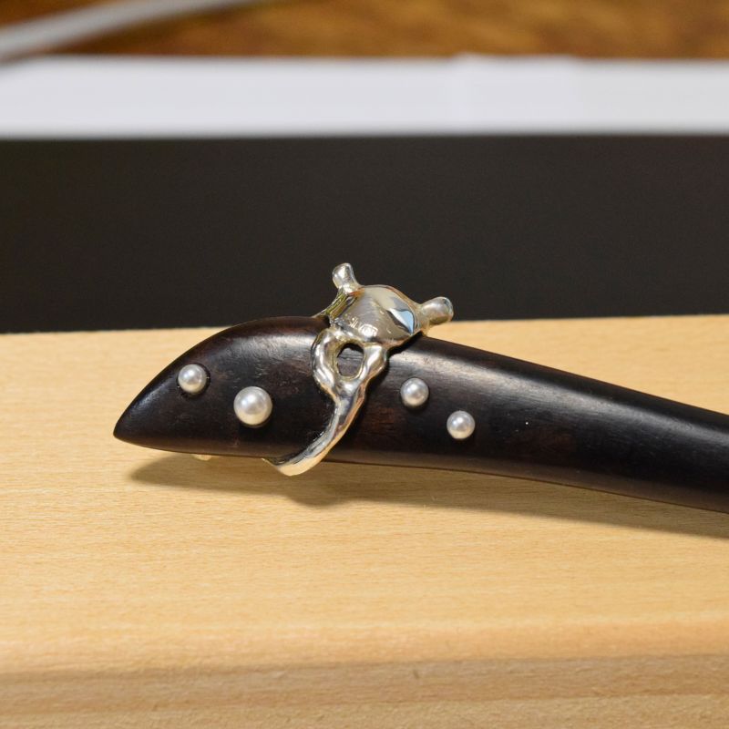 完成 メンダコのかんざし