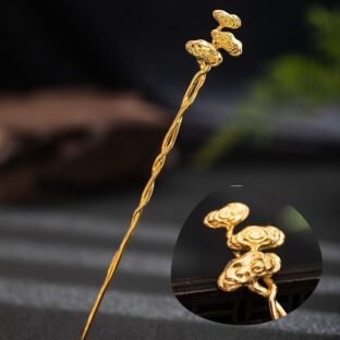 マンネンタケのかんざし – 瞬く間に華やかさと品格を引き立てる K155