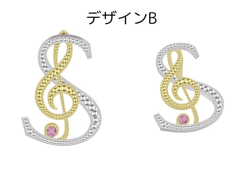 B、クラシックで繊細なデザイン
