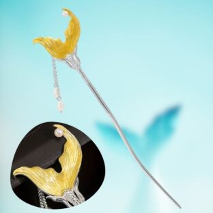 人魚のしっぽ のかんざし - 未知の世界への憧れを象徴　K179